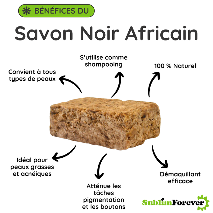 Savon Noir Africain Authentique