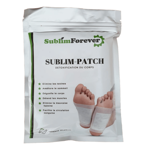 Sublim-Patch - Detoxification Du Corps (Pack De 10)